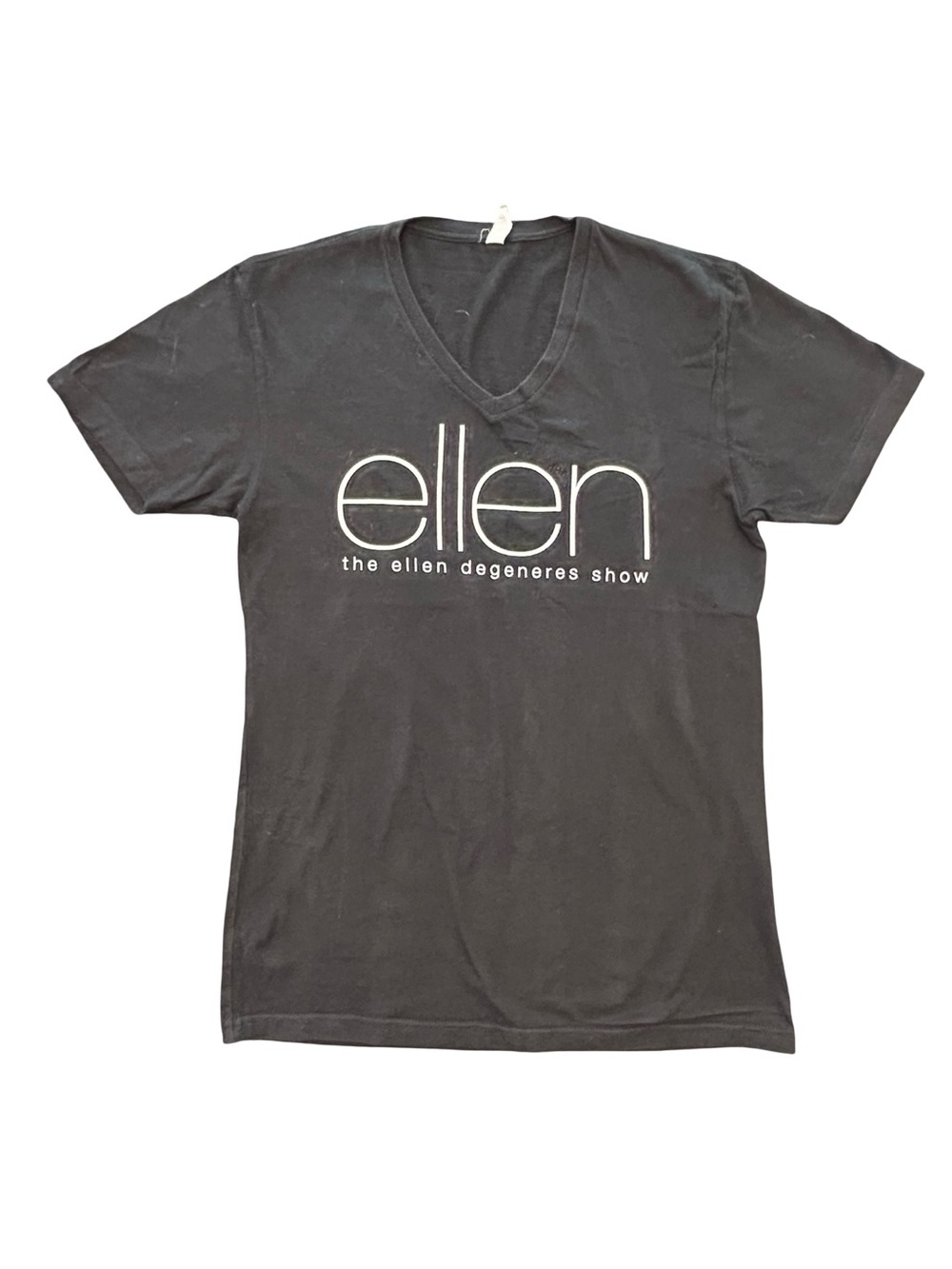 The Ellen DeGeneres Show Y2K Graphic studio audience women’s v neck retro tee SM